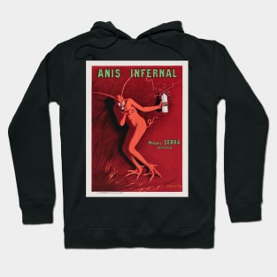 Anis Infernal Vintage Poster 1905 Hoodie